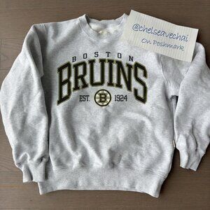 Vintage Boston Bruins Sweatshirt, Retro NHL Boston Bruins Hockey Unisex Shirt